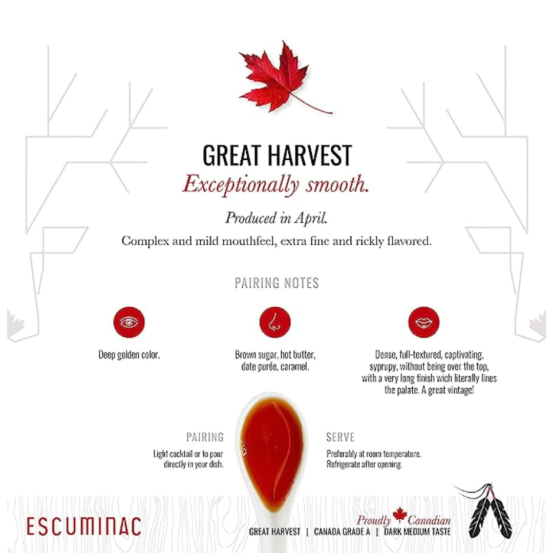 Escuminac | Canadian Maple Syrup - Medium (200ml)
