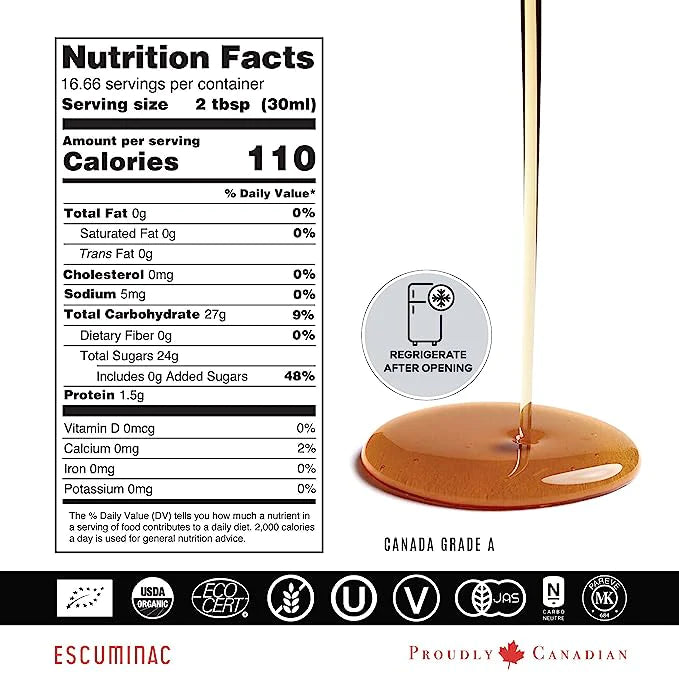 Escuminac | Canadian Maple Syrup - Medium (200ml)
