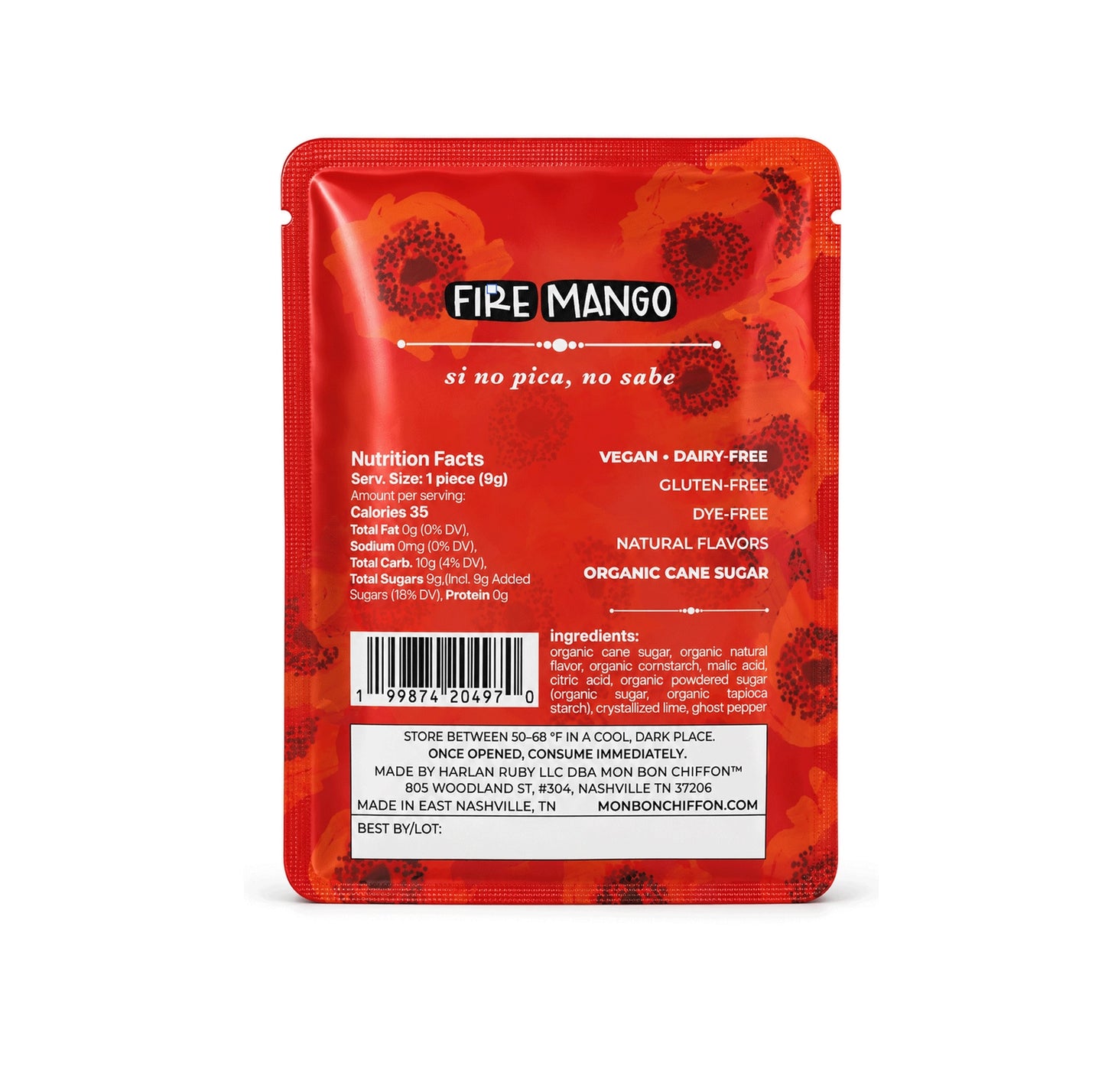 Mon Bon Chiffon | Fire Mango Cotton Candy (9g)