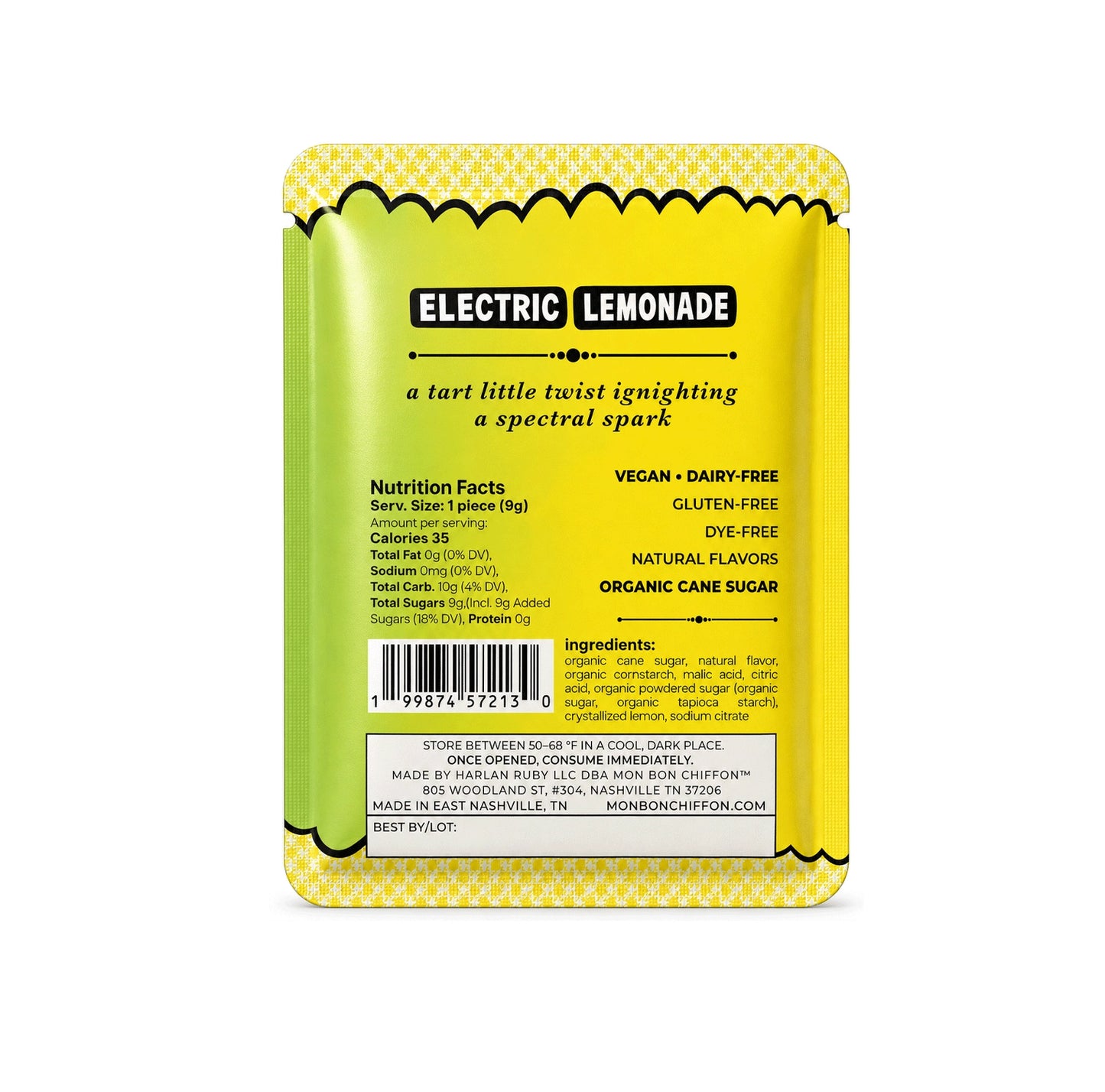 Mon Bon Chiffon | Electric Lemonade Cotton Candy (9g)