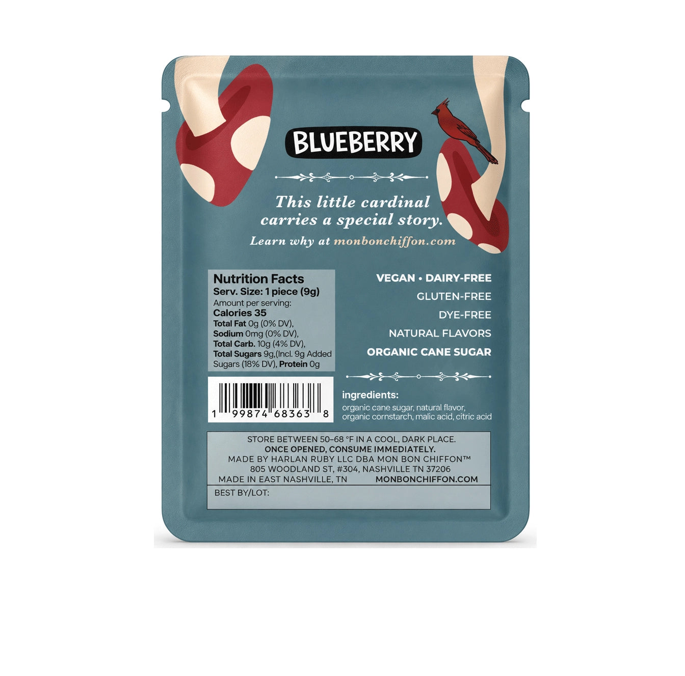 Mon Bon Chiffon | Blueberry Cotton Candy (9g)
