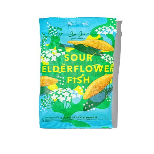BonBon | Sour Elderflower Swedish Fish (150g)