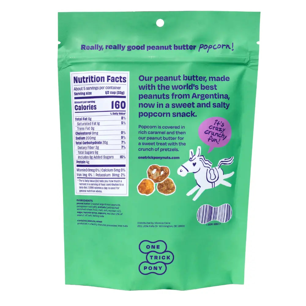One Trick Pony | Caramel Crunch Peanut Butter Popcorn (170g)