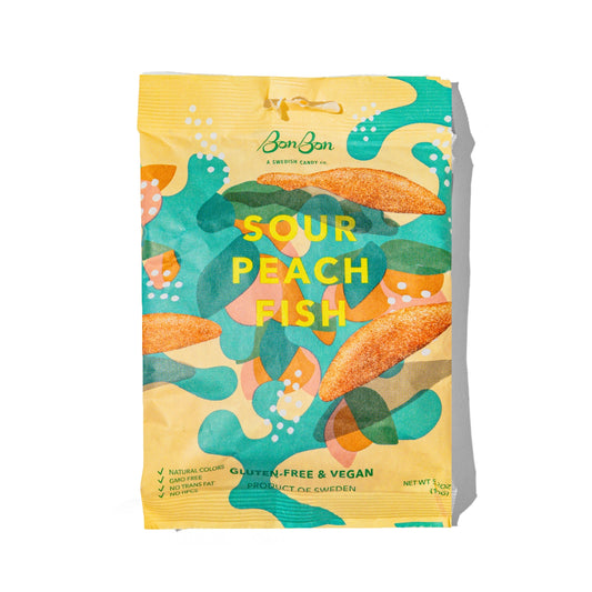BonBon | Sour Peach Swedish Fish (150g)