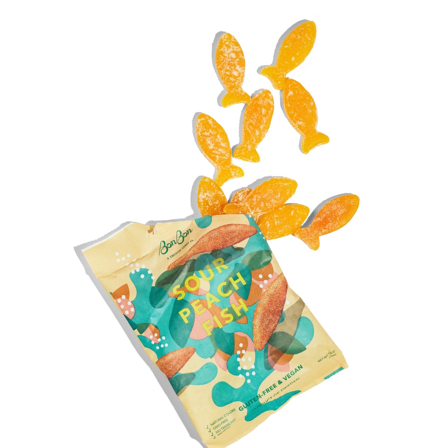 BonBon | Sour Peach Swedish Fish (150g)