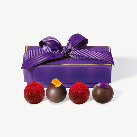 Luxury Chocolate Truffle Box (4 pcs)