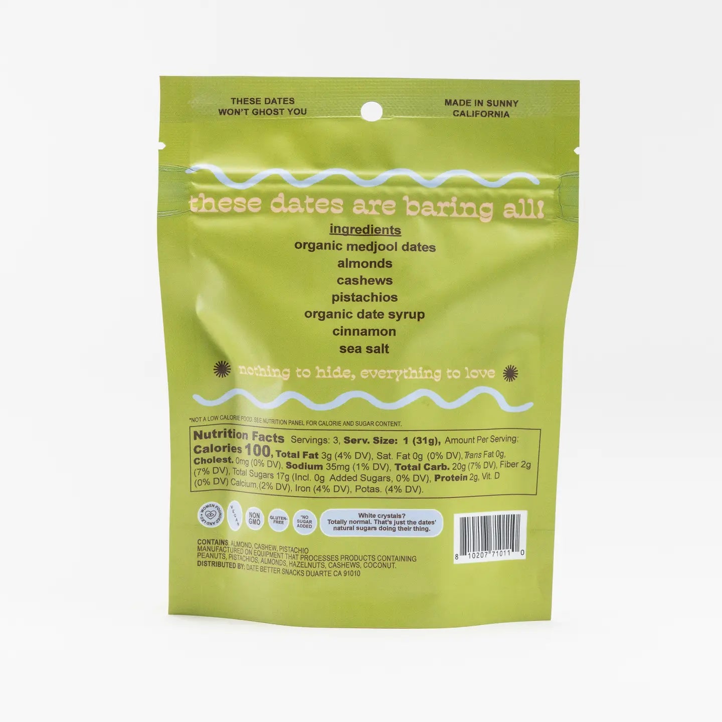 Date Better | Naked Baklava Dates (94g)