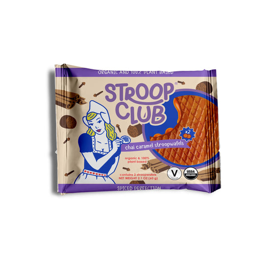 Stroop Club | Chai Stroopwafels x 2 (60g)