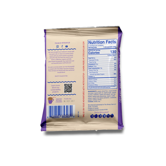Stroop Club | Chai Stroopwafels x 2 (60g)