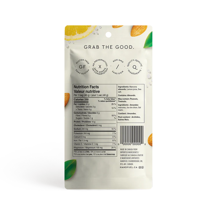 Hand Fuel | Marcona Almonds Lemon (40g)