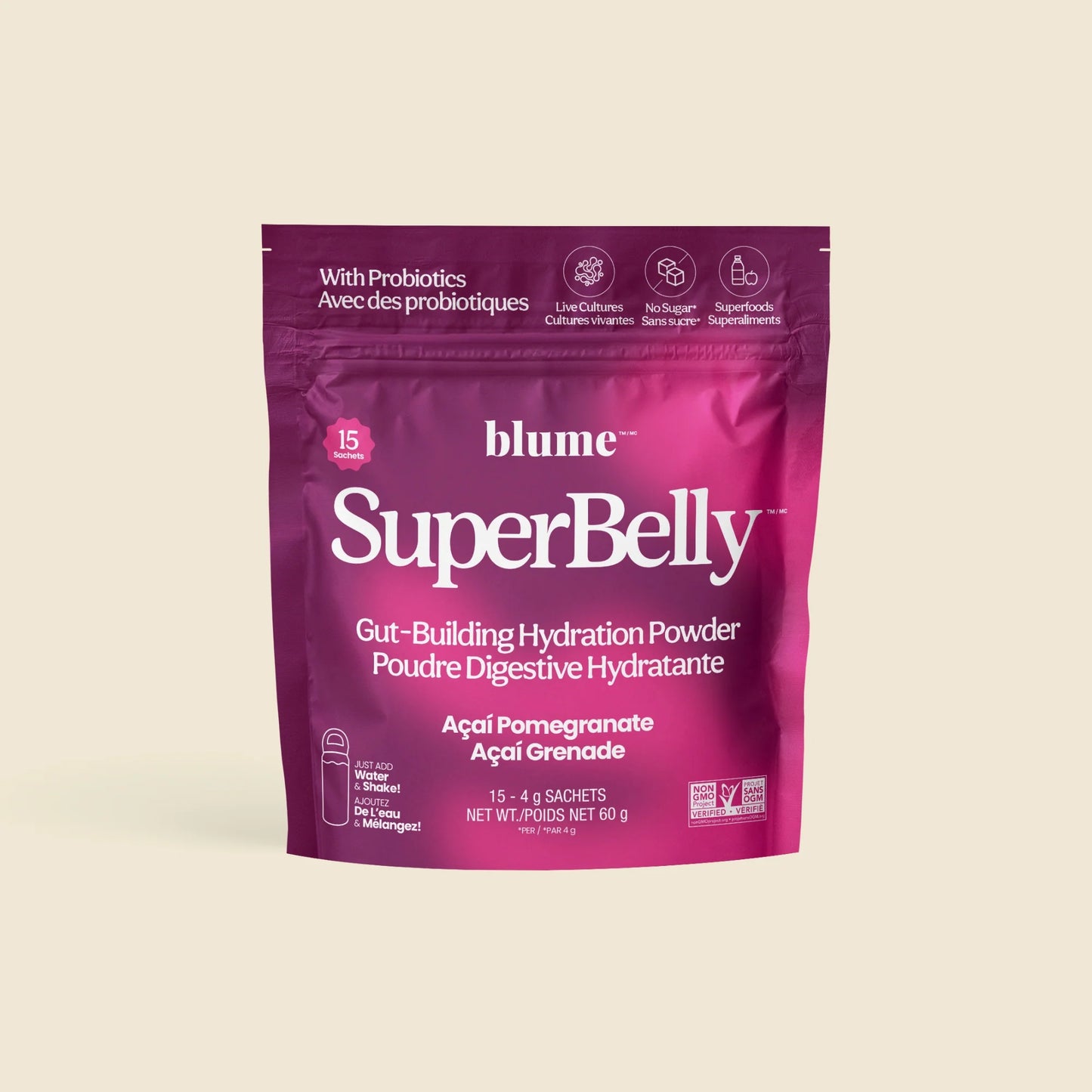 Blume | SuperBelly Açai Pomegranate (15ct)