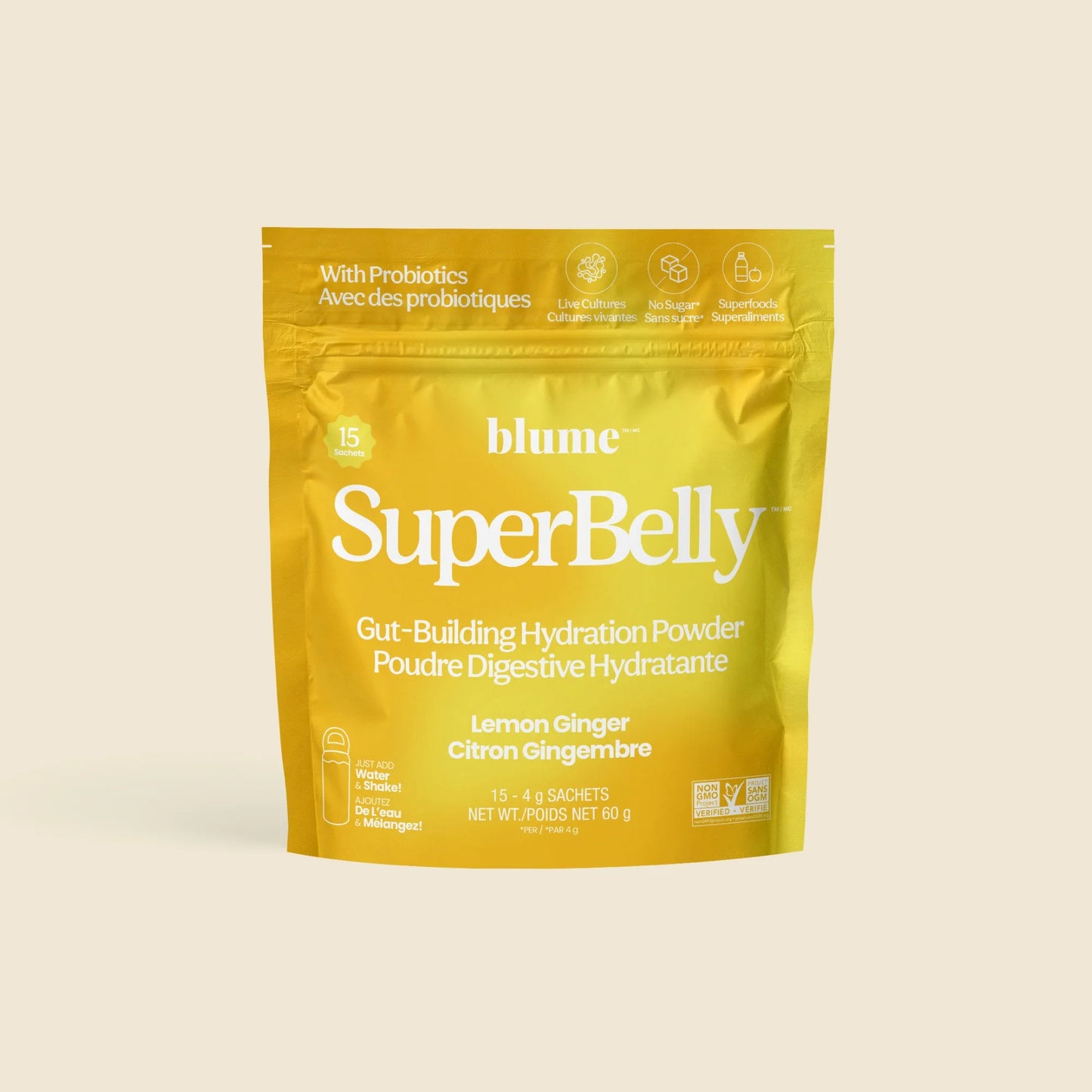 Blume | SuperBelly Lemon Ginger (15ct)