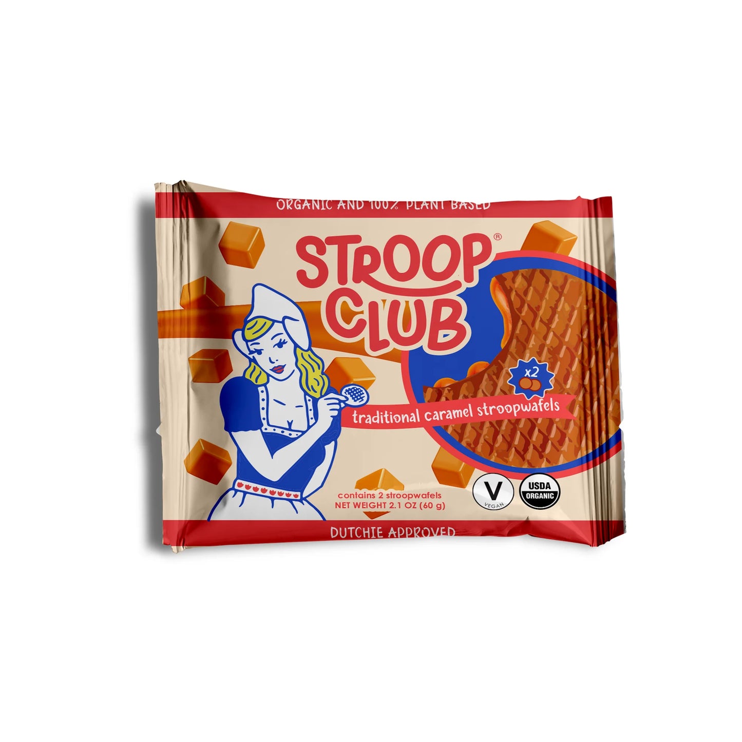 Stroop Club | Traditional Stroopwafels x 2 (60g)