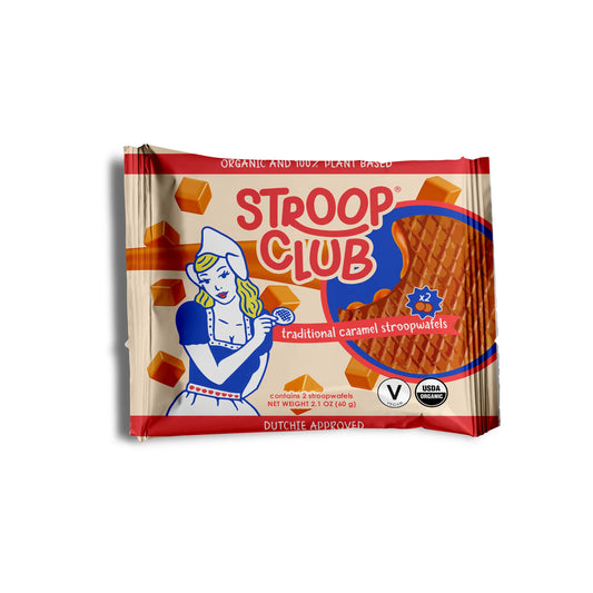 Stroop Club | Traditional Stroopwafels x 2 (60g)
