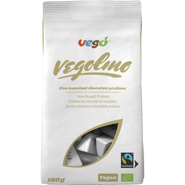 Vego | Vegolino Hazelnut Chocolate Pralines (180g)