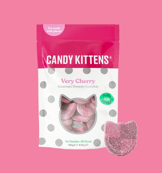 Candy Kittens | Very Cherry Gourmet Sweets (140g)