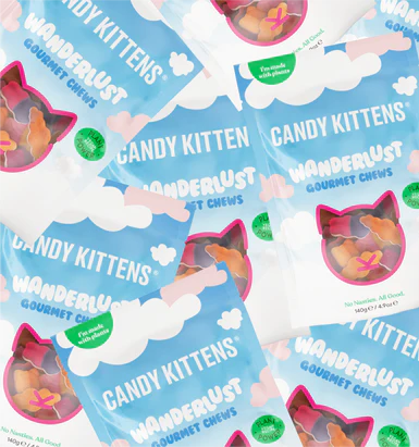 Candy Kittens | Wanderlust Gourmet Chews (140g)