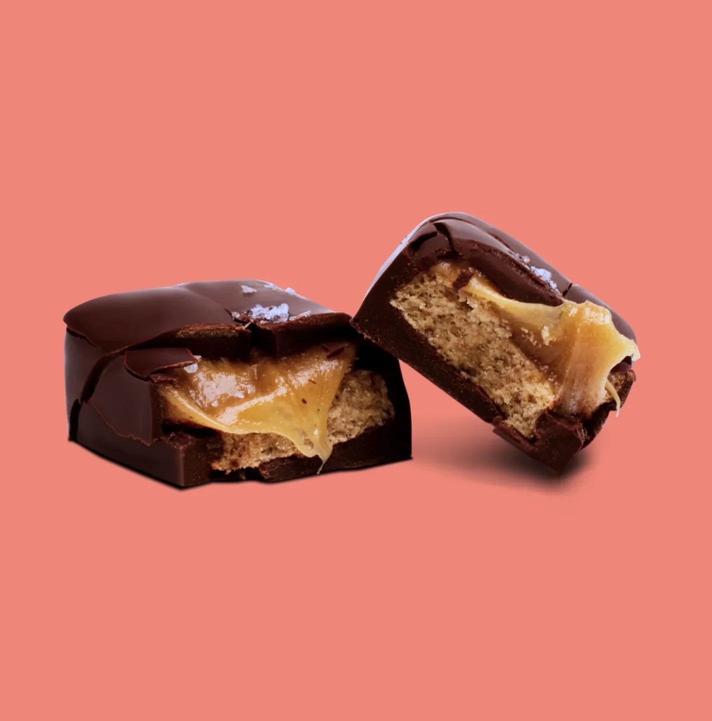 Loco Love | Salted Caramel Shortbread Chocolate (2 pcs)