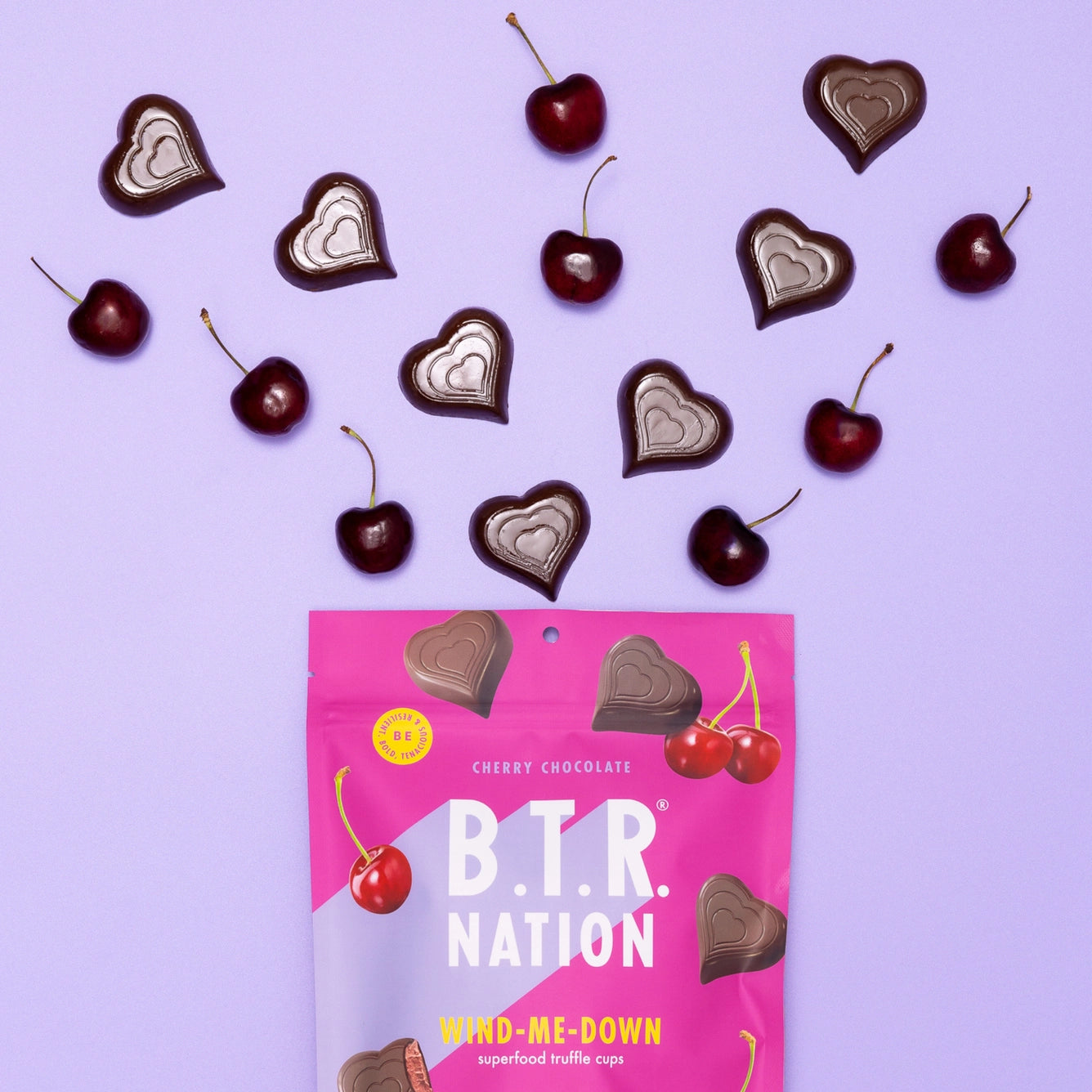 B.T.R. | Superfood Truffle Cups: Cherry Chocolate (90g)