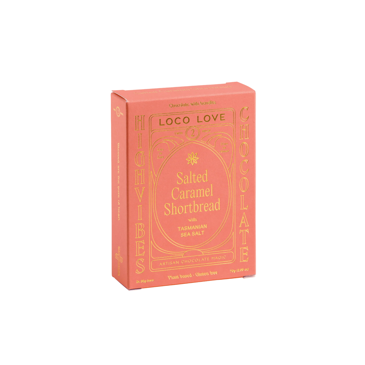 Loco Love | Salted Caramel Shortbread Chocolate (70g)