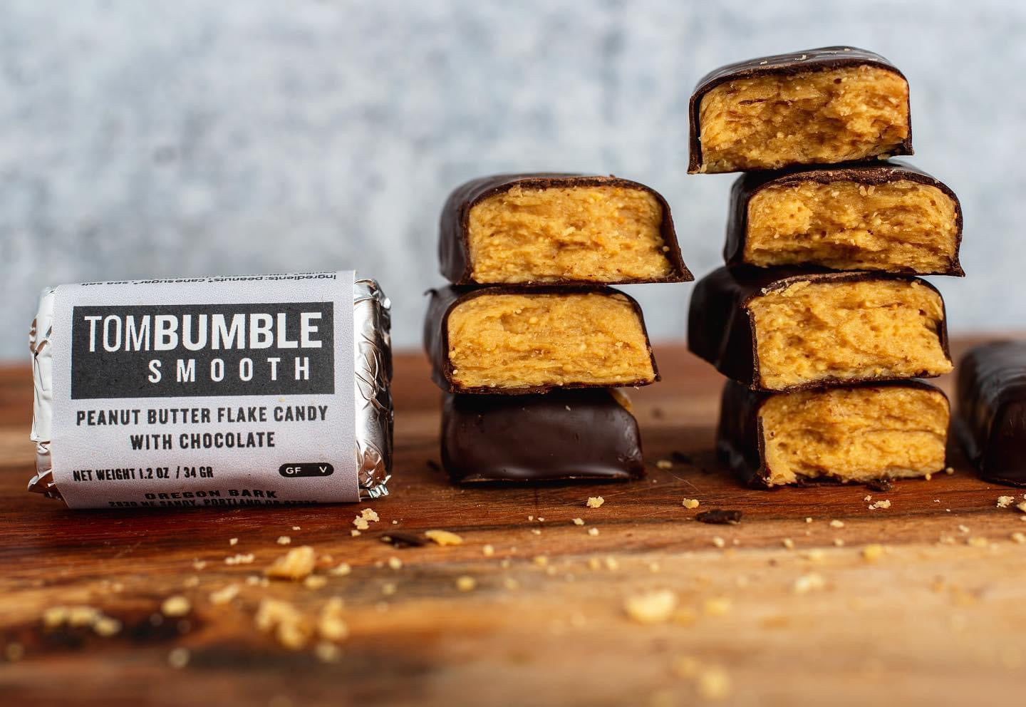 Oregon Bark | Tom Bumble Smooth Peanut Butter Chocolate (34g)