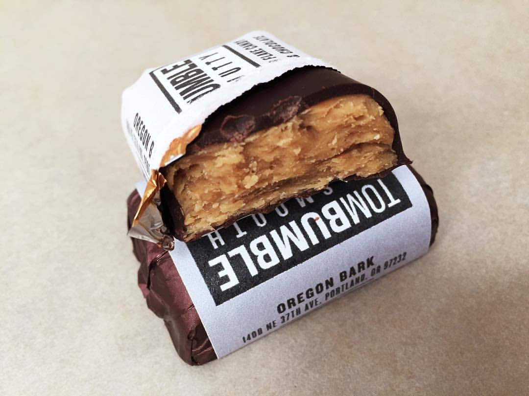 Oregon Bark | Tom Bumble Nutty Peanut Butter Chocolate (34g)