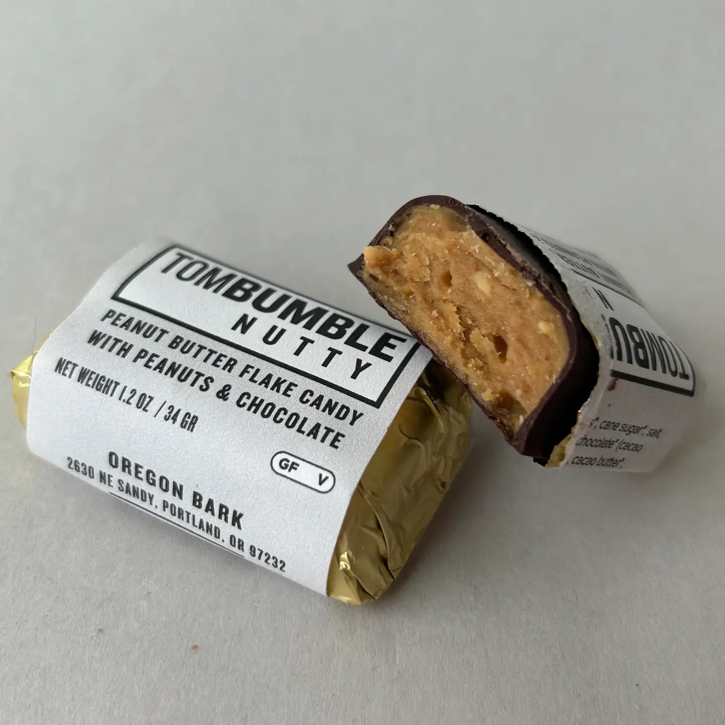 Oregon Bark | Tom Bumble Peanut Butter Chocolate (70g)