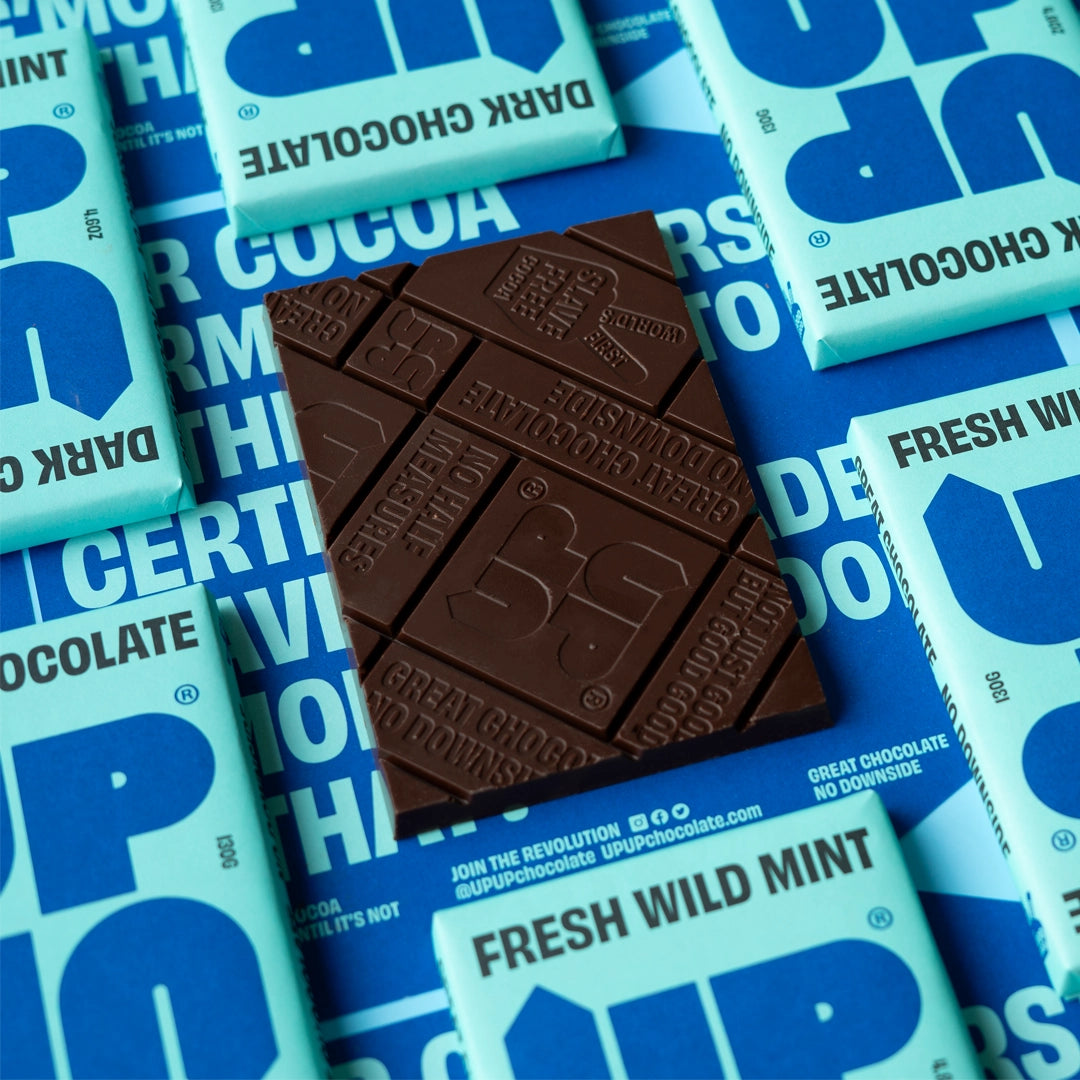 Up Up | Fresh Wild Mint Chocolate (130g)
