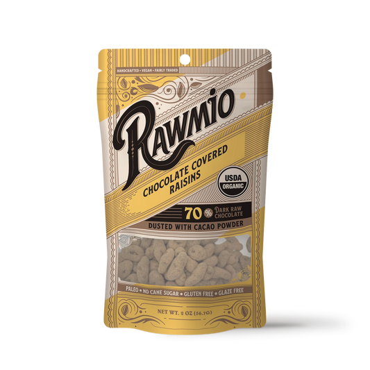 Rawmio | Chocolate Covered Raisins (57g)