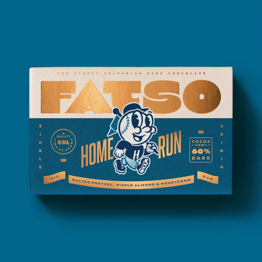 Fatso | Home Run: Pretzel, Almond, Honeycomb Chocolate (150g)