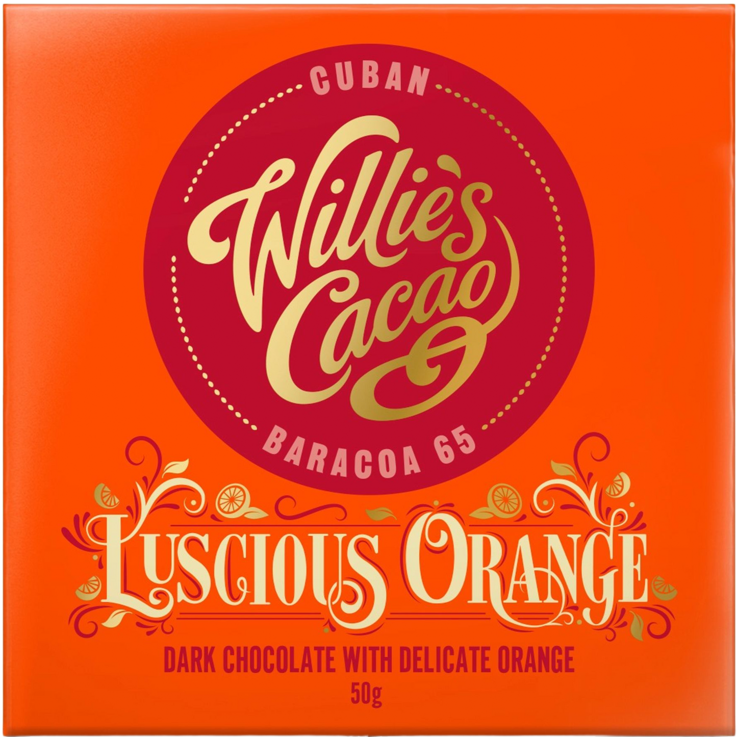 Willie's Cacao | Chocolate: Luscious Orange (50g)