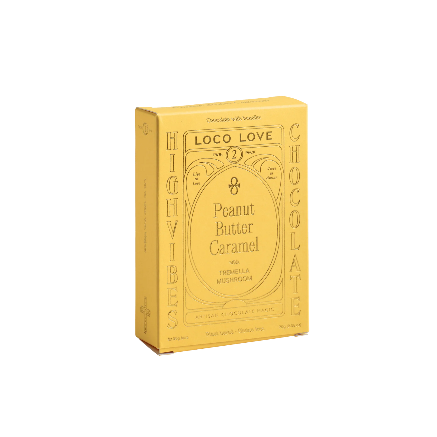 Loco Love | Peanut Butter Caramel Chocolate (70g)