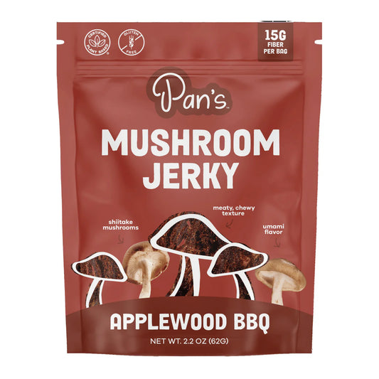 Pan's | Applewood BBQ Mushroom Jerky (62g)