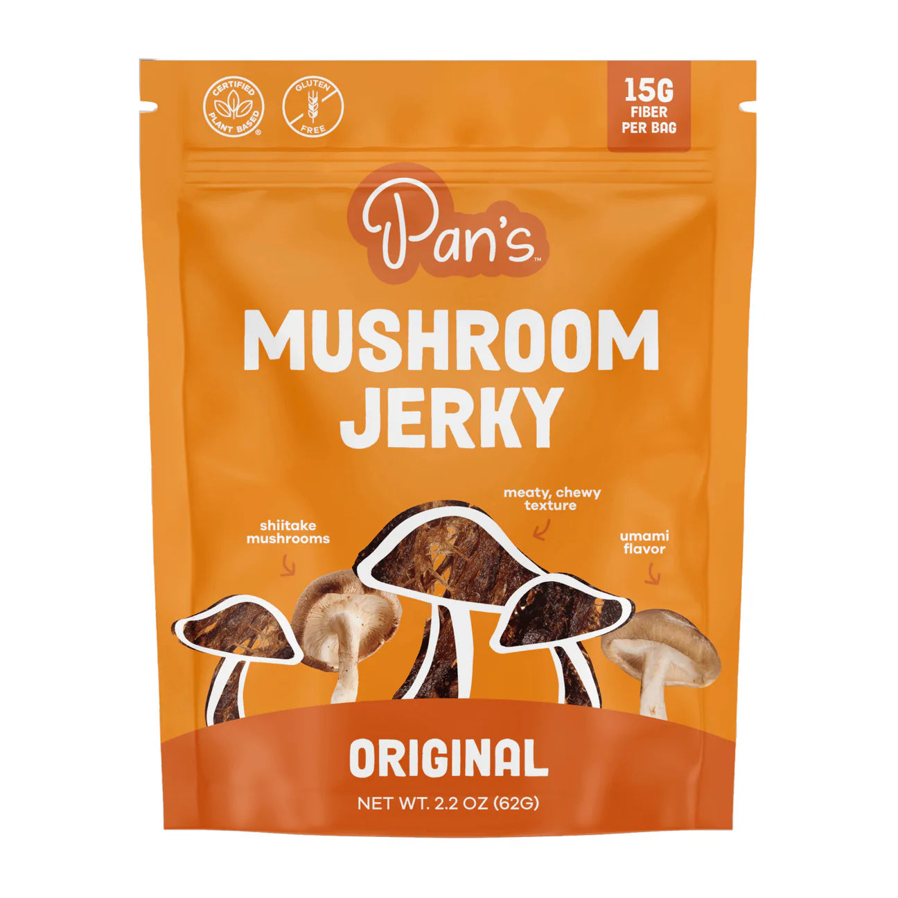 Pan's | Original Mushroom Jerky (62g)