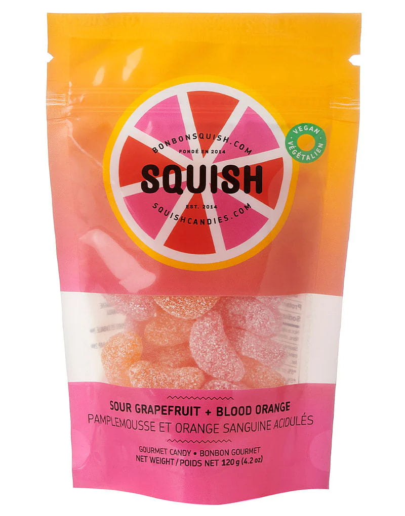 Squish Candy | Sour Grapefruit Blood Orange (120g)