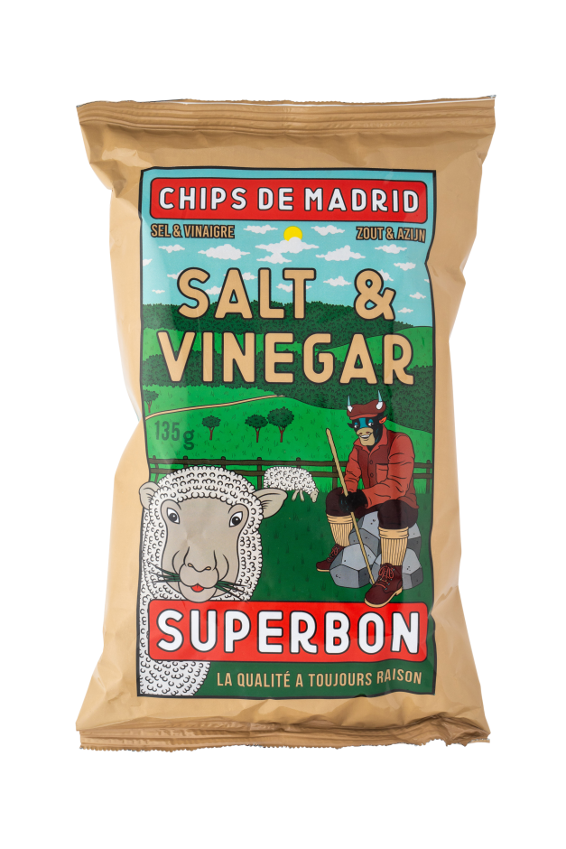 Superbon | Salt & Vinegar Chips (135g)