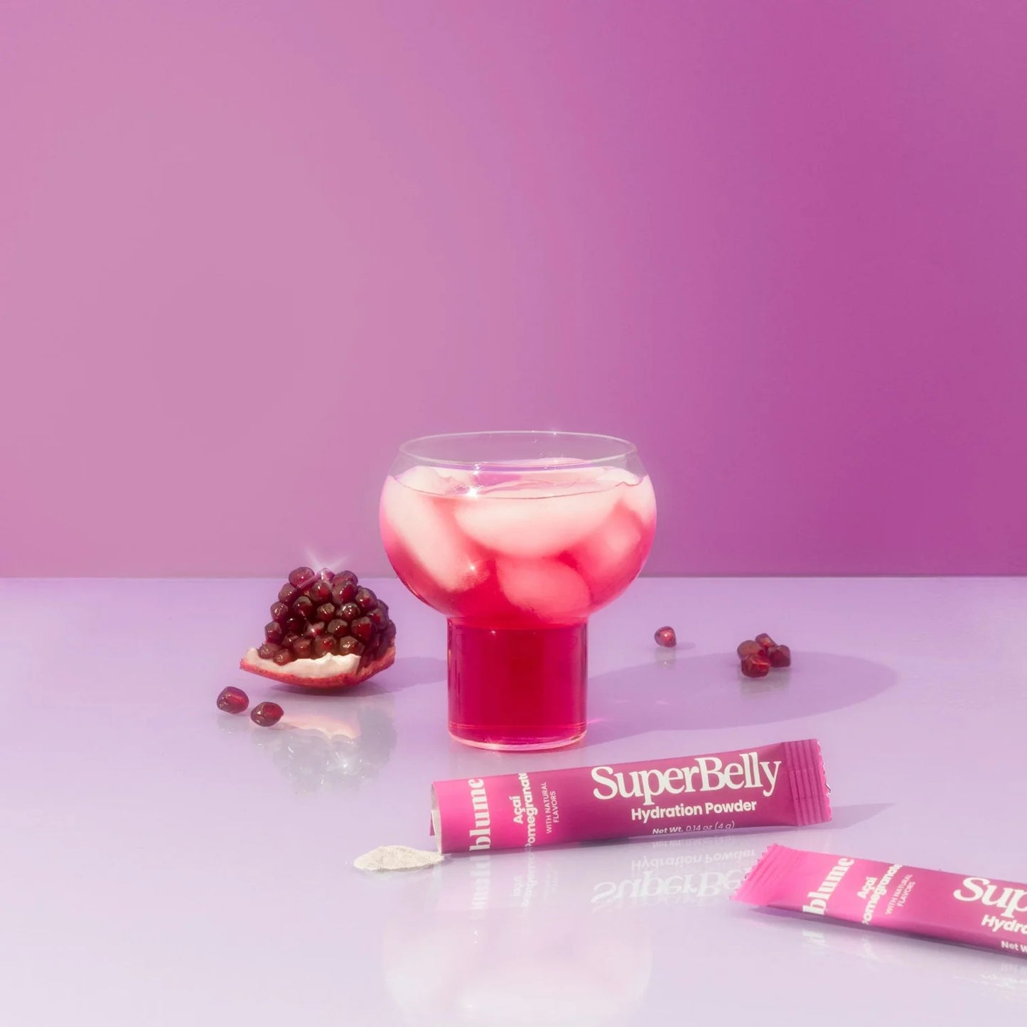 Blume | SuperBelly Hydration Powder: Açai Pomegranate (15 servings)