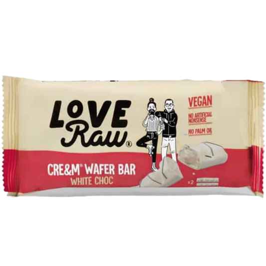 Love Raw | Cream Wafer Bar: White Chocolate (44g)