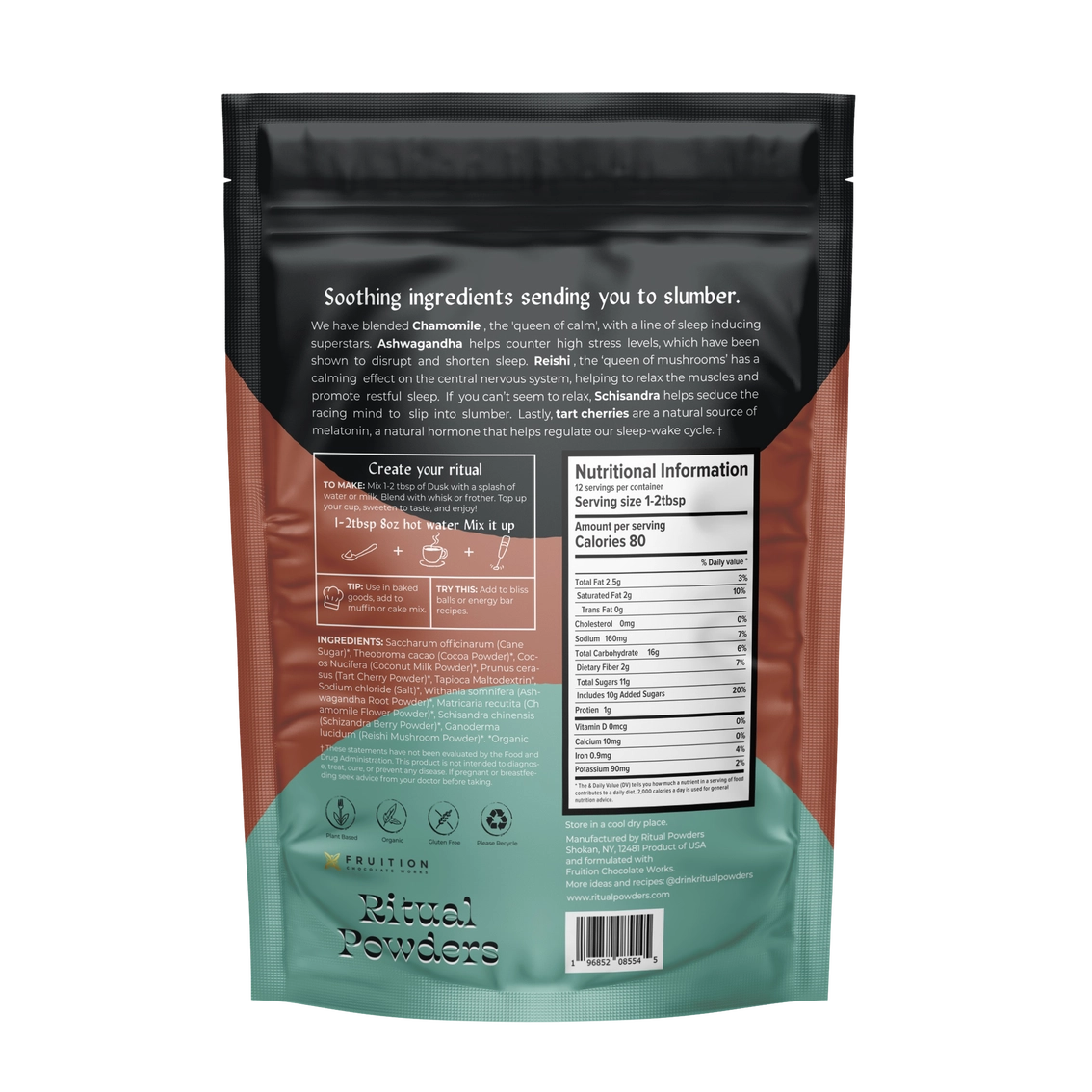 Ritual Powders | Superfood Hot Chocolate (Large / 12 cups)