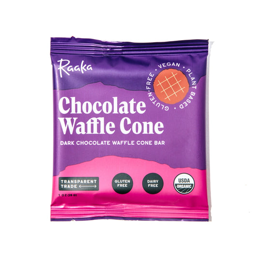 Raaka | Waffle Cone - Chocolate (28g)