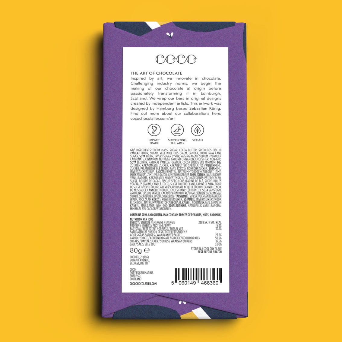 Coco | Cinnamon Roll Chocolate (80g)