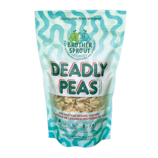 Brother Sprout | Deadly Peas Veggie Chunks (150g) *SHIPS JUL 29*
