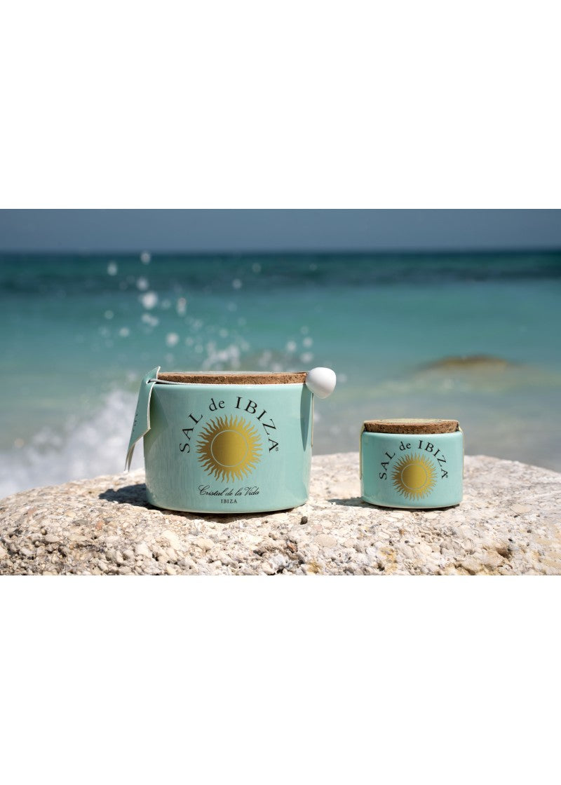 Sal de Ibiza | Fleur de Sel Ceramic Pot (150g)
