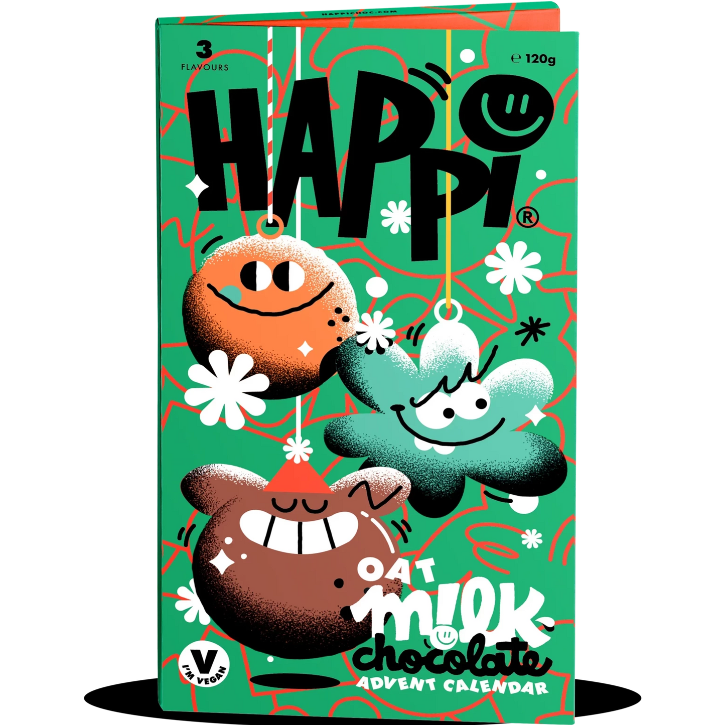 Happi | Christmas Chocolate: Advent Calendar (120g)