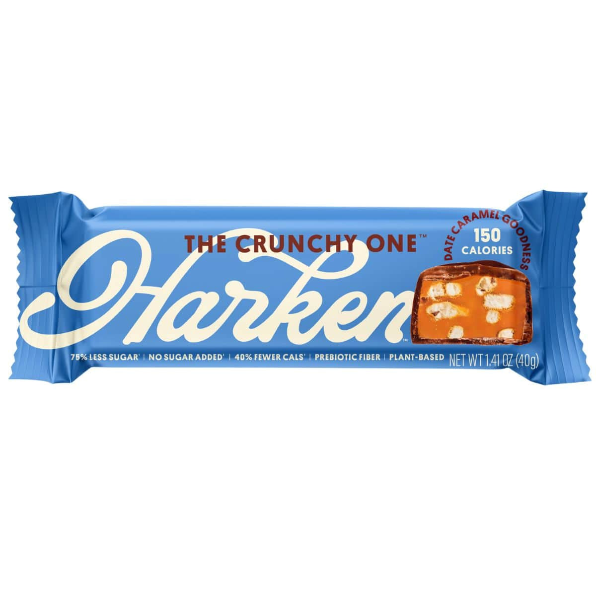 Harken | 'The Crunchy One' Date Caramel Chocolate (40g)