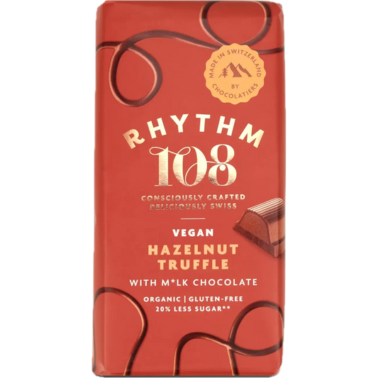Rhythm 108 | Chocolate: Hazelnut Truffle (100g)