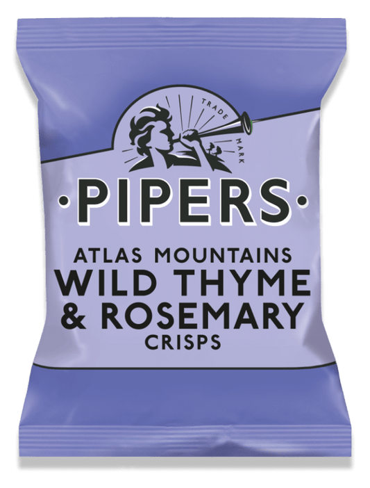 Pipers | Wild Thyme & Rosemary Crisps (150g)