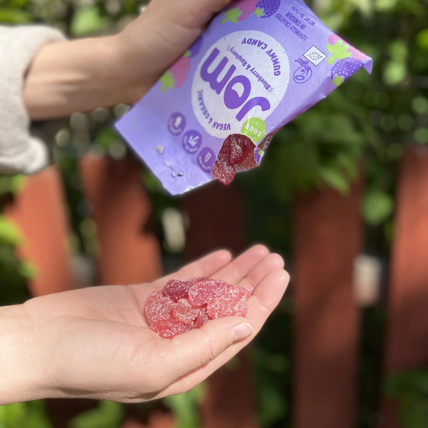 Jom | Candy: Sour Blueberry Raspberry Gummies (100g)