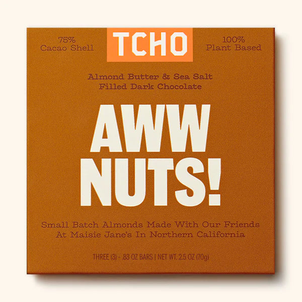 TCHO | Aww Nuts Chocolate (70g)