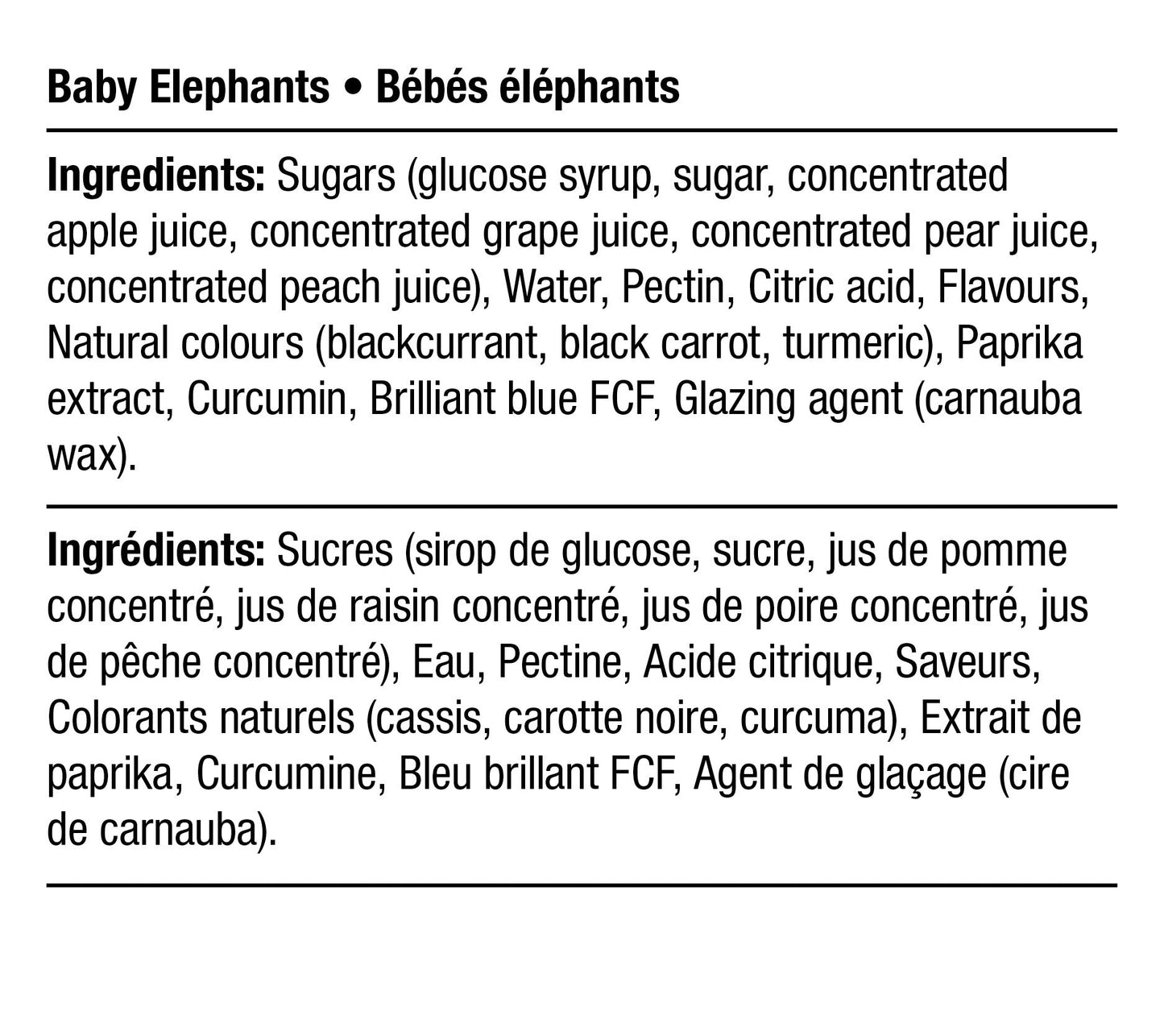 Squish | Candy: Elephants Gummies (120g)